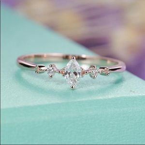 Gorgeous gold triple diamond ring